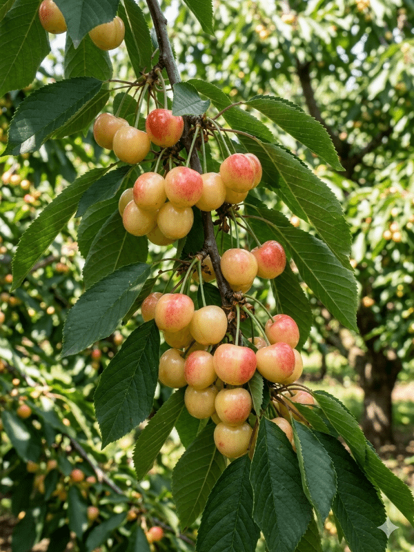 Cherry ' Trixzie® White Cherree® ' Miniature Cherry Bare-rooted